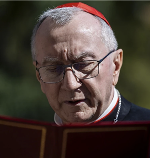 El cardenal Pietro Parolin (©Ansa/Epa/Jose Sena Goulao)